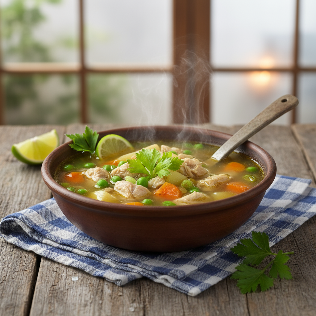 Sop Ayam Segar ala Rumah Tangga: Hangatkan Hati di Cuaca Dingin!