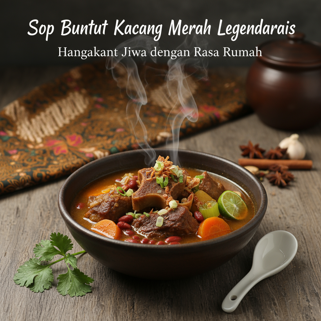 Sop Buntut Kacang Merah Legendaris: Hangatkan Jiwa dengan Rasa Rumah