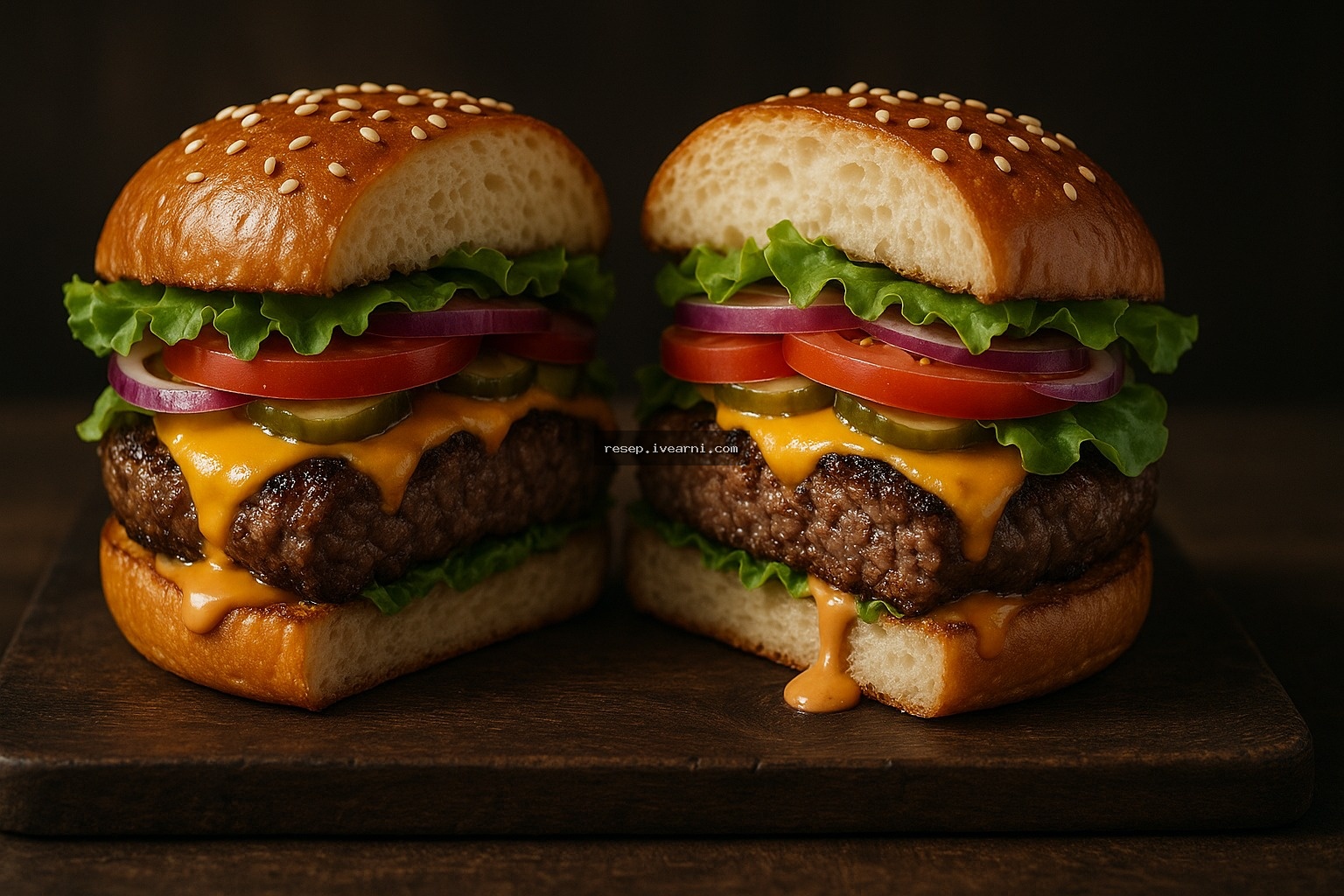 Ultimate Beef Burger: Daging Juicy, Bumbu Meresap, Bakaran Smokehouse!